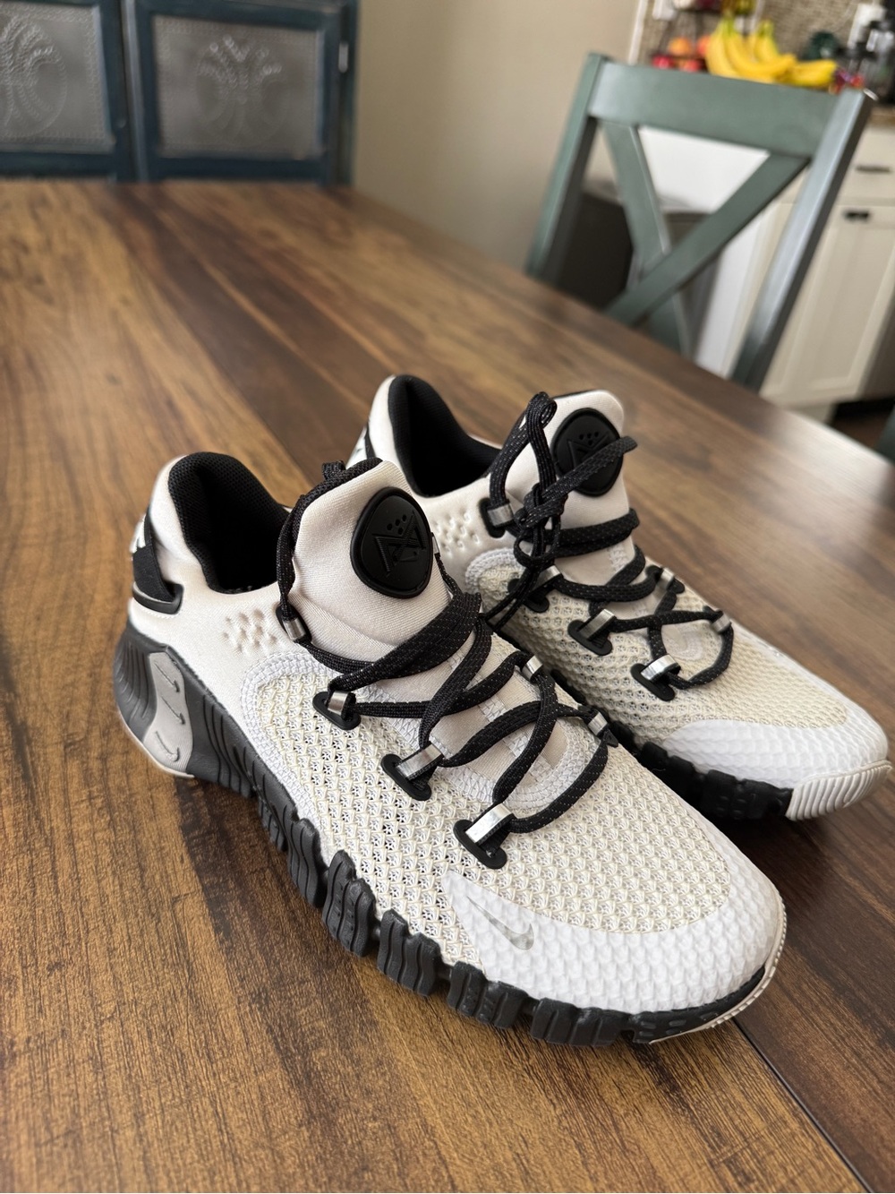 Nike Women's Metcon Sneakers in White and Black